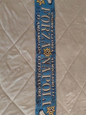 Napoli ssc scarf like new, authentic