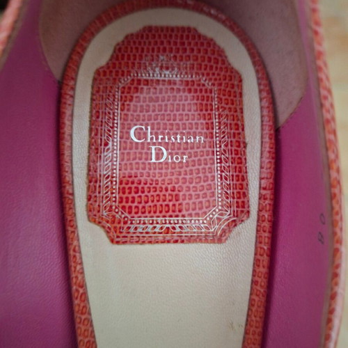 Γόβες Dior peep toe ροζ σαν καινούργιες