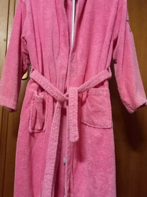 Nef-nef s-m cotton bathrobe used