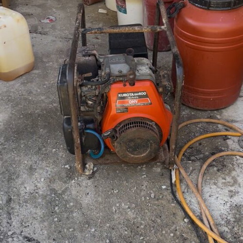 Kubota GH400 9.7 KvA generator used, 240V and 380V