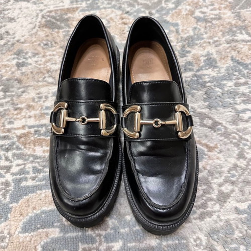 H&M loafers used, size 38