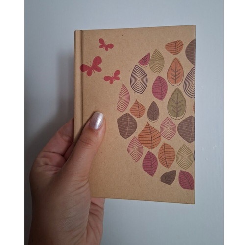 Notebook A6 Jumbo hardcover new with autumn design