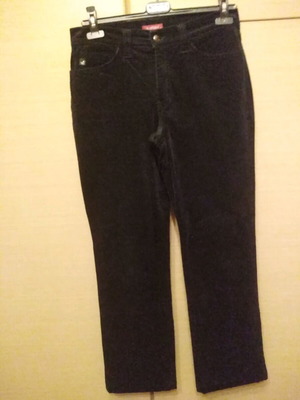 Sarah Lawrence women's corduroy pants used, black size M