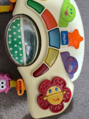 Interactive steering wheel used without base