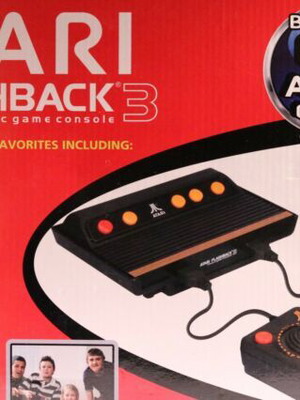 Atari Flashback 3 console used, boxed