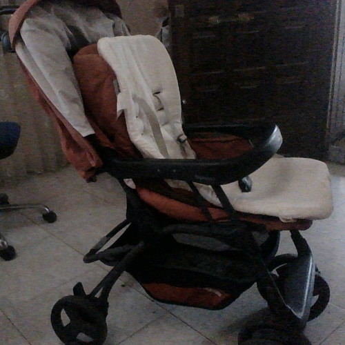 Baby stroller used for walks