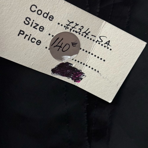 Dress new black with tulle and satin, size S