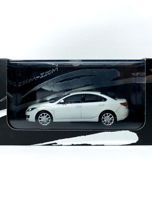 Mazda 6 Atenza Sedan white dealer edition 1:43 Norev miniature car new