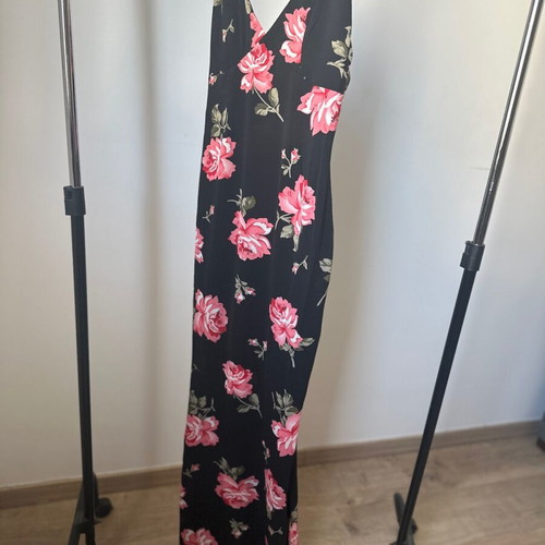 Women Floral Maxi Dress Size XS New
