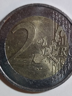 France 2€ 2001 Δίευρο κανονικής κυκλοφορίας μεταχειρισμένο
