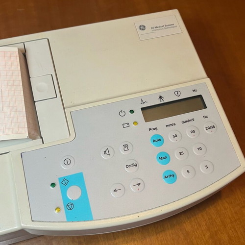 General Electric MAC 500 ECG μεταχειρισμένος ηλεκτροκαρδιογράφος για ανταλλακτικά ή επισκευή