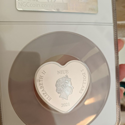 Silver collectible coin PF 70 Ultra Cameo