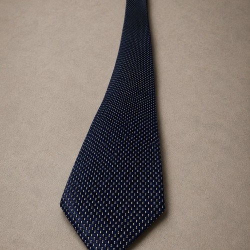 Zegna silk tie like new, blue