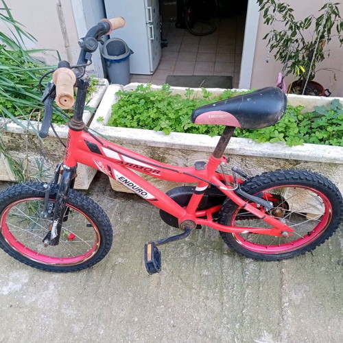Armor Enduro 16" bicycle used, red, men's
