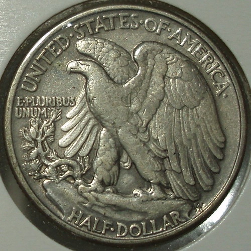 U.S.A ½ Dollar 1944 Walking Liberty Half Dollar used