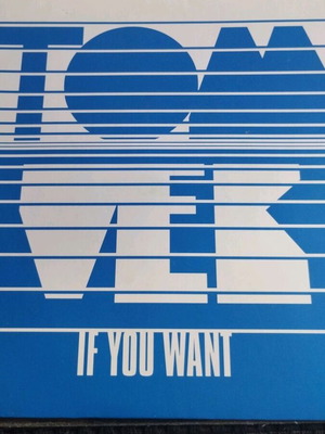 Tom Vek If You Want 7" single με μικρή φθορά στο εξώφυλλο