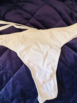 White swimsuit like new, size XL