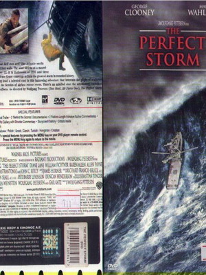The Perfect Storm DVD used, adventure with subtitles