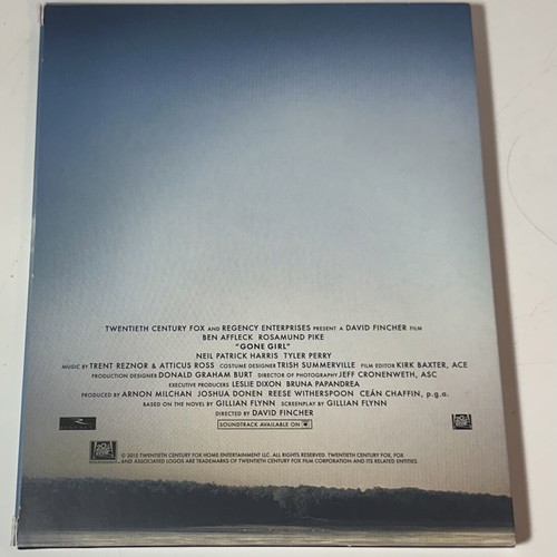 Gone Girl Blu-ray like new with Greek subtitles, digipack