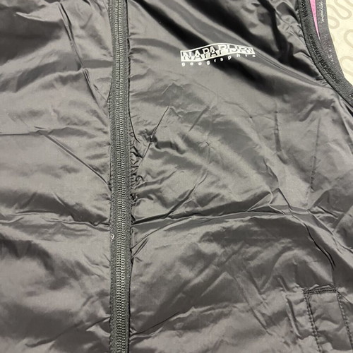 Napapijri reversible jacket for girls, 14 years, black and pink