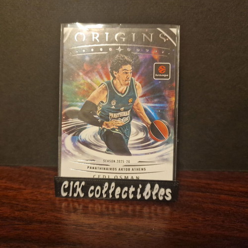 Panini Euroleague Origins Panathinaikos Osman base card new