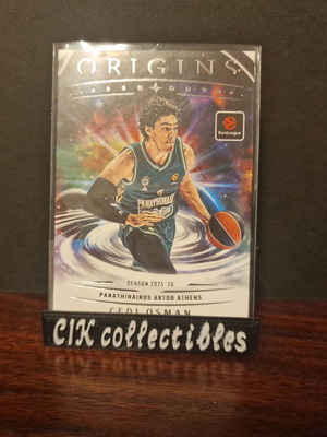 Panini Euroleague Origins Panathinaikos Osman base card new