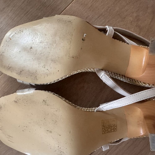 Haralas beige pumps like new, size 37, Kalogirou