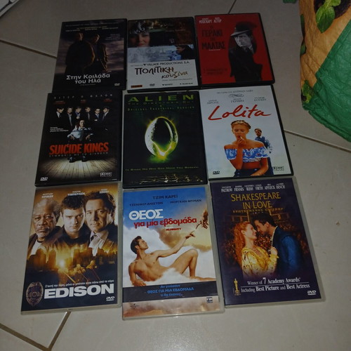 DVD collection used, pack of 60 with subtitles