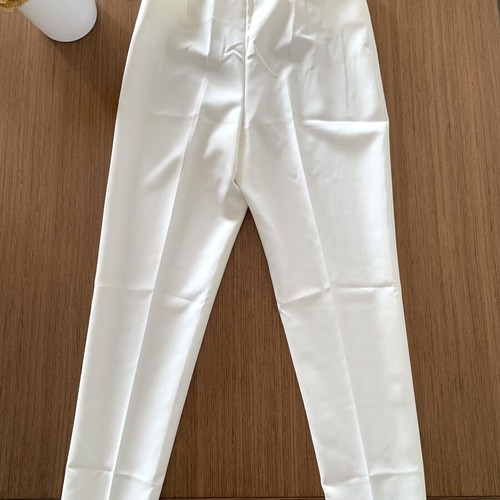 Relish pants new, straight slim fit, ecru, size M