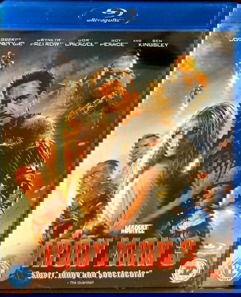 BLU-RAY IRON MAN 3