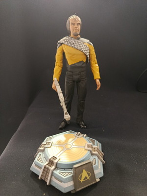 Star Trek Generation συλλεκτική φιγούρα Commander Worf μεταχειρισμένη 2007