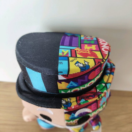 Mr. Monopoly doll used, collectible Hasbro 2022
