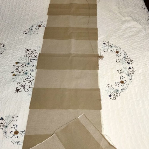 Fabric scraps like new for crafting and patchwork