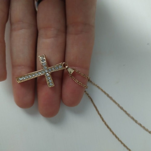 Cross ring and chain set new