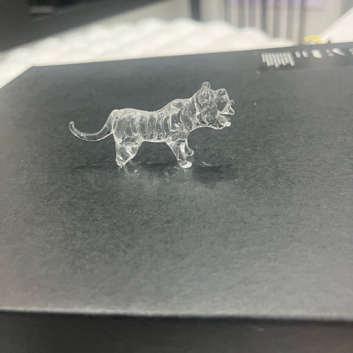 Glass tiger miniature
