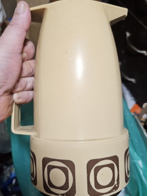 Vintage θερμό μεταχειρισμένο, με το γυαλί ατόφιο