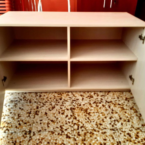Beige cabinet (buffet) used in excellent condition