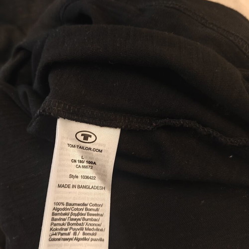 Tom Tailor men's cotton T shirt large used