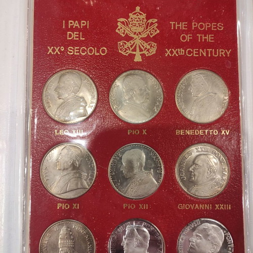 Vatican souvenir medals 1986 proof