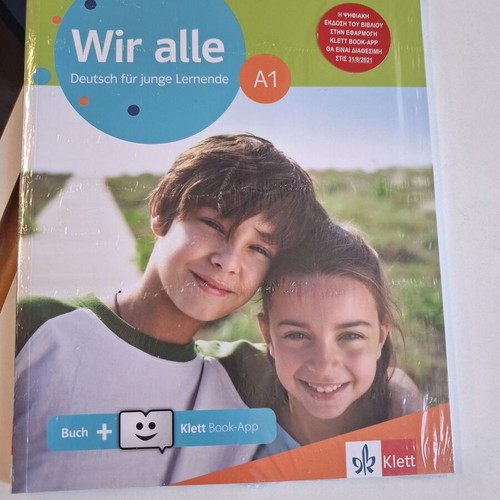 Wir alle A1 German language book new