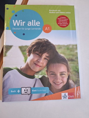 Wir alle A1 German language book new