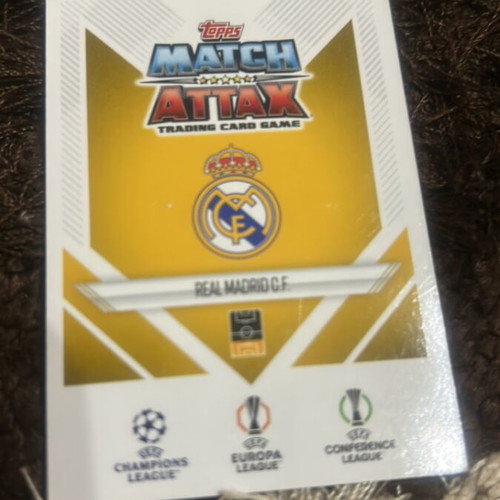 Real Madrid cards like new, Militao and Vinicius Jr