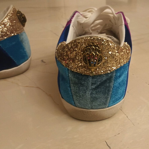 Kurt Geiger multicolor sneakers like new, leather and suede trainers
