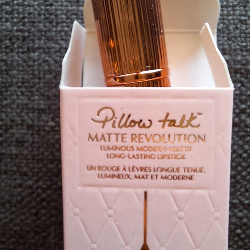 Charlotte Tilbury mini Matte Revolution lipstick, Pillow Talk Original