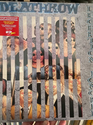 Deathrow Deception Ignored 2018 Reissue vinyl like new, metal