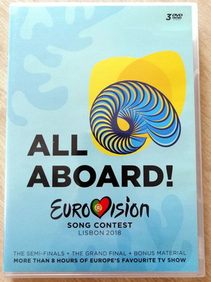 Eurovision Song Contest Lisbon 2018 DVD used
