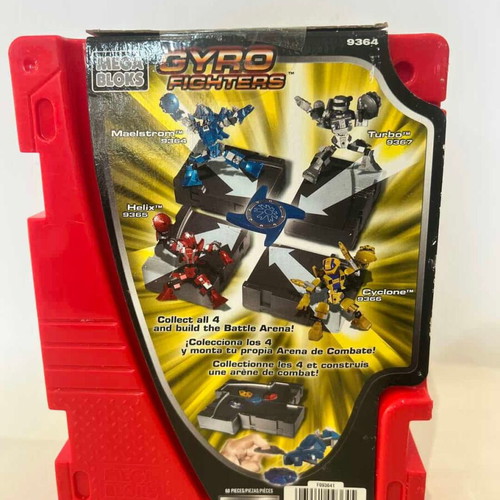 Mega Bloks Gyro Fighters Maelstrom assembly toy sealed new