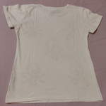 Benetton T-shirt with Olive like new, size S, white