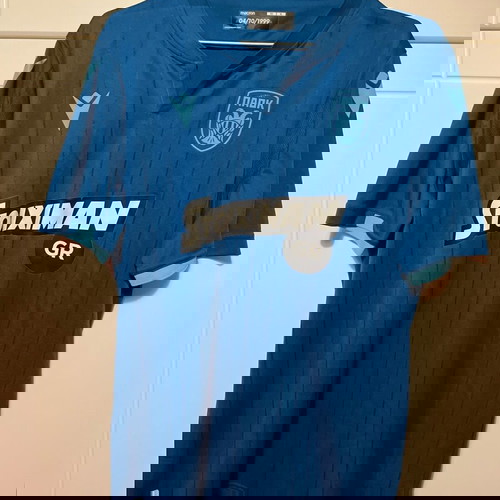 Φανέλα ΠΑΟΚ εμφάνιση μπλε XL σαν καινούργιο, γνήσιο