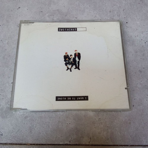 Two Thirds I Want To Be Alone CD Single used, 1990s